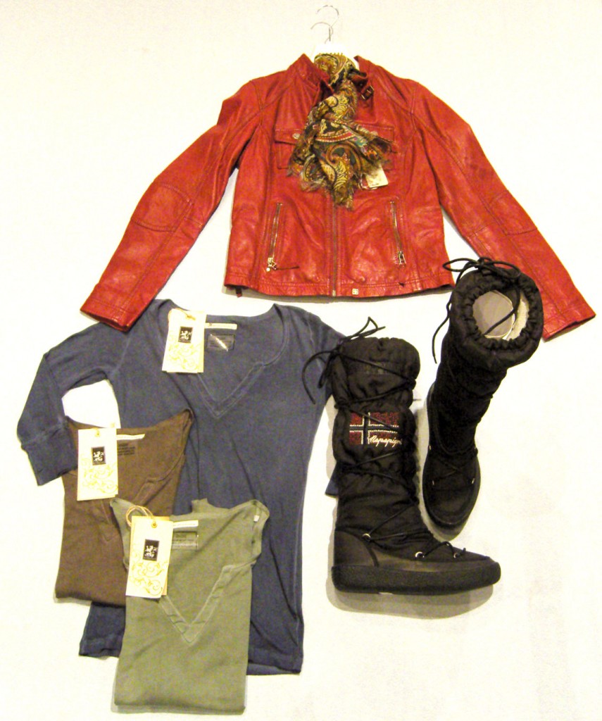 Napapijri Winterstiefel, Oakwood Lederjacke, Blaumax Tops