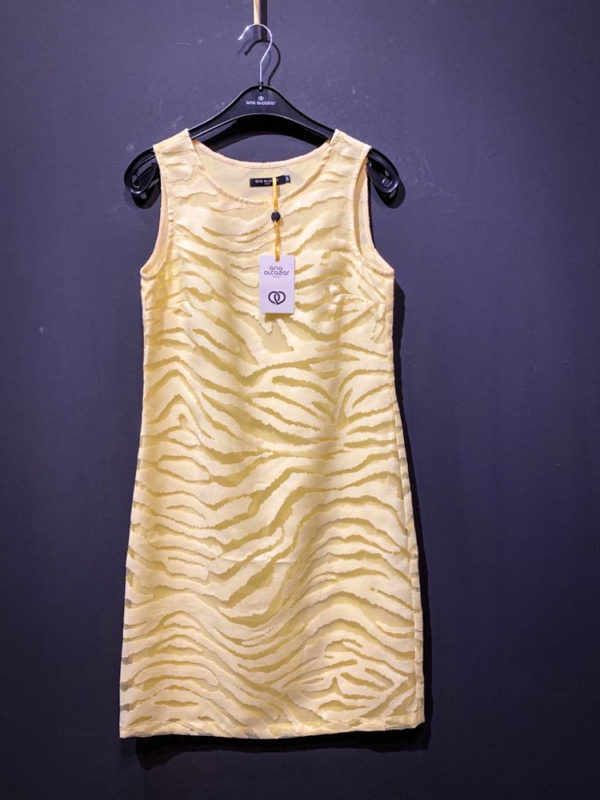 Ana Alcazar Sommerkleid in gelb
